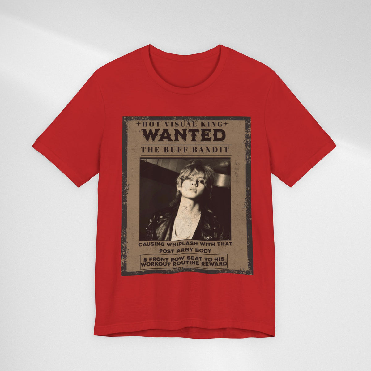 T-Shirt - 'WANTED: The Buff Bandit' Vintage Poster Tee