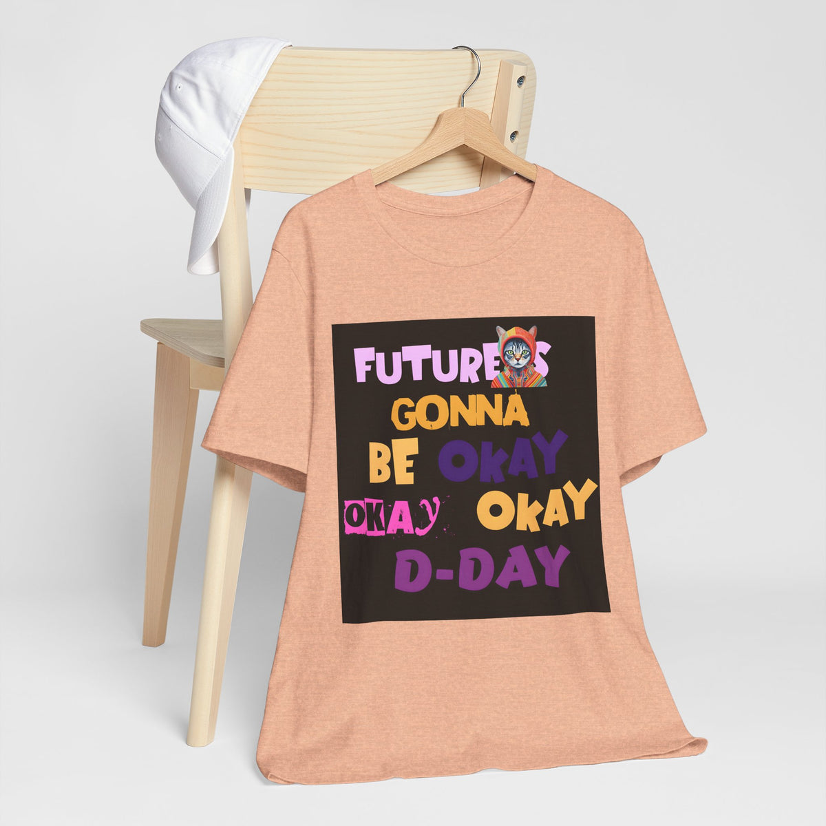 T-Shirt — "Future's Gonna Be Okay" Inspirational Graphic Tee
