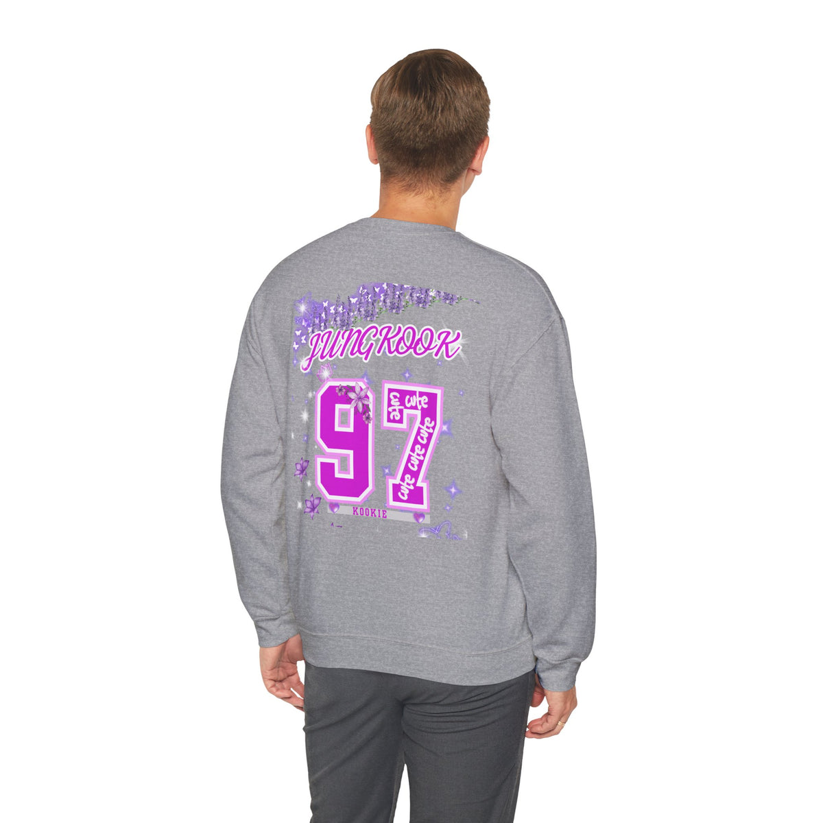 Jungkook 97 Crewneck Sweatshirt — K-Pop Fan Sweatshirt