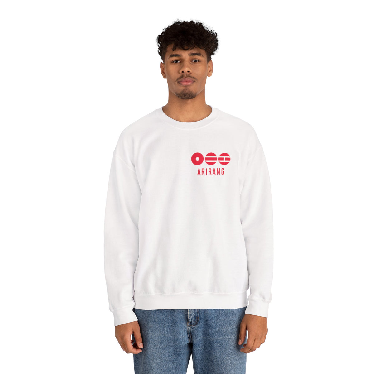 Arirang Minimalist Crewneck Sweatshirt — BTS Music