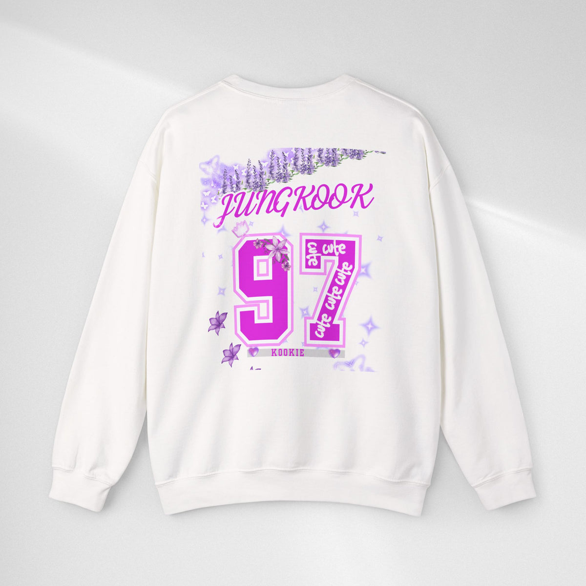 Jungkook 97 Crewneck Sweatshirt — K-Pop Fan Sweatshirt