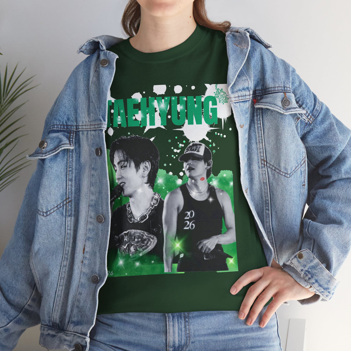 Taehyung 95 Graphic Tee — K‑Pop Vibe Fan Shirt