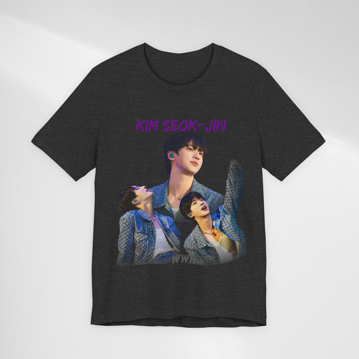 Jin (Kim Seok-jin) Fan Tee — K‑Pop BTS Portrait Graphic T‑Shirt