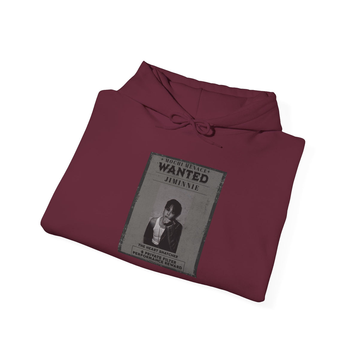Jimmie Hoodie — "WANTED: Amnesie" Vintage Poster Graphic Hoodie