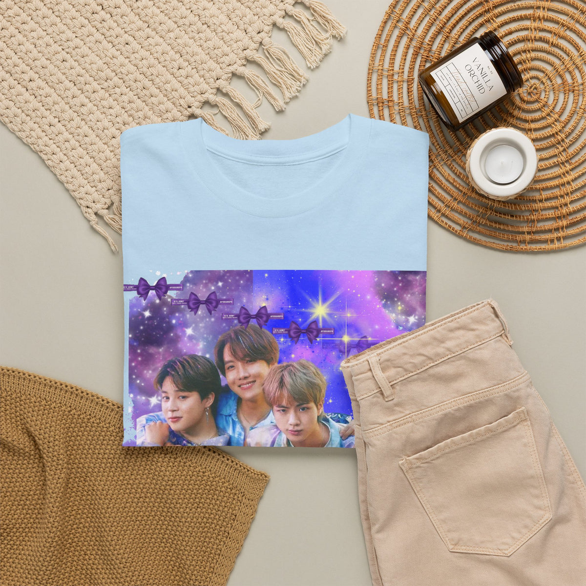 BTS Galaxy Photo Tee