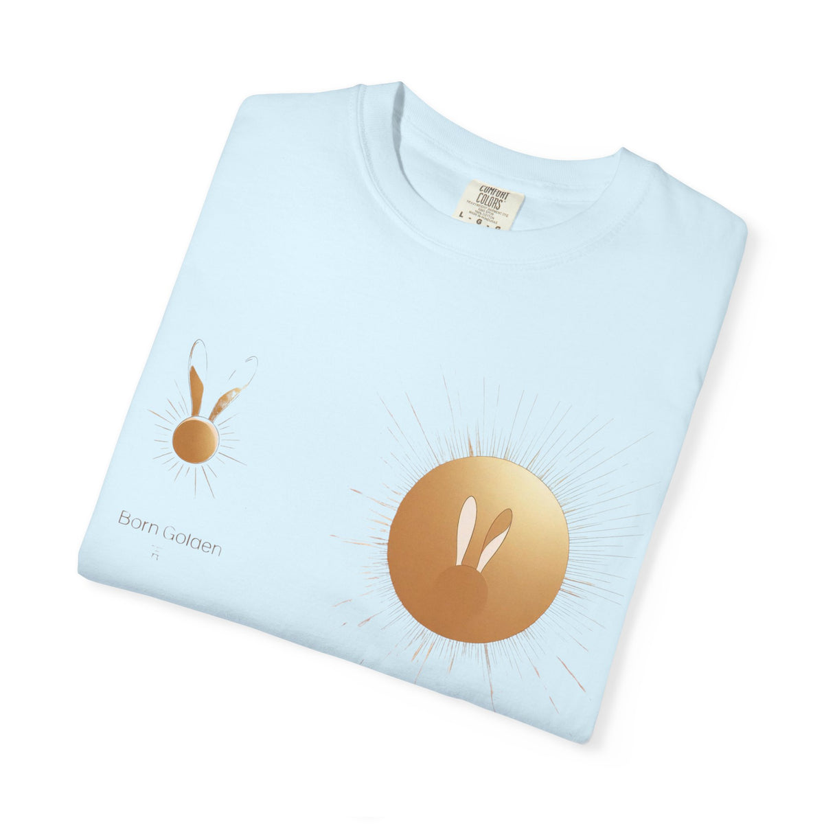 JK Gold Bunny Minimalist T-Shirt