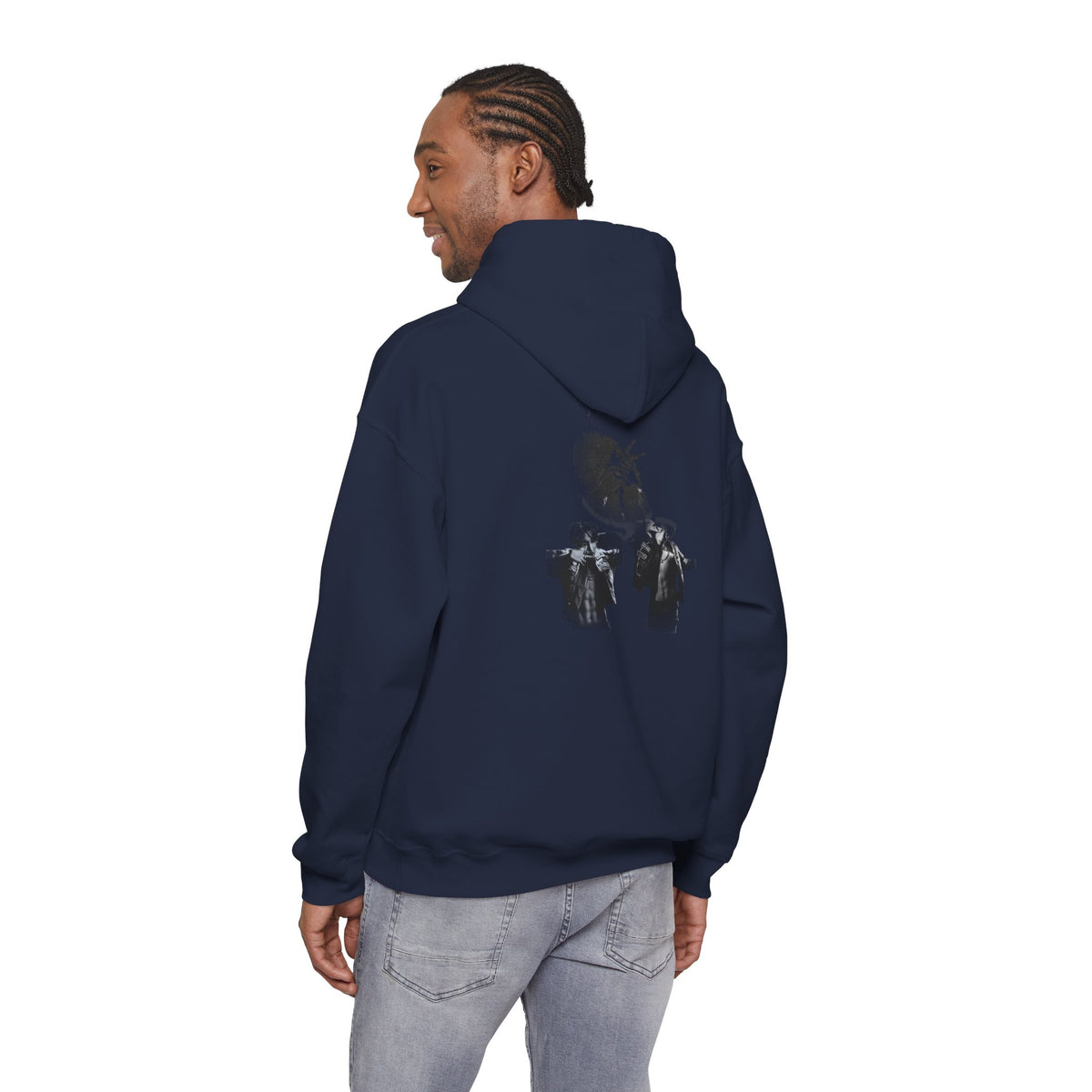 JHOPE Hoodie - Vintage Film Noir Photographer Graphic Hoodie