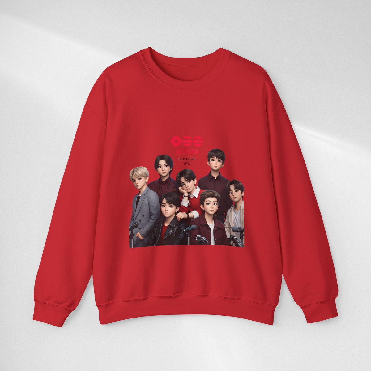 BTS GROUP Photo Crewneck Sweatshirt