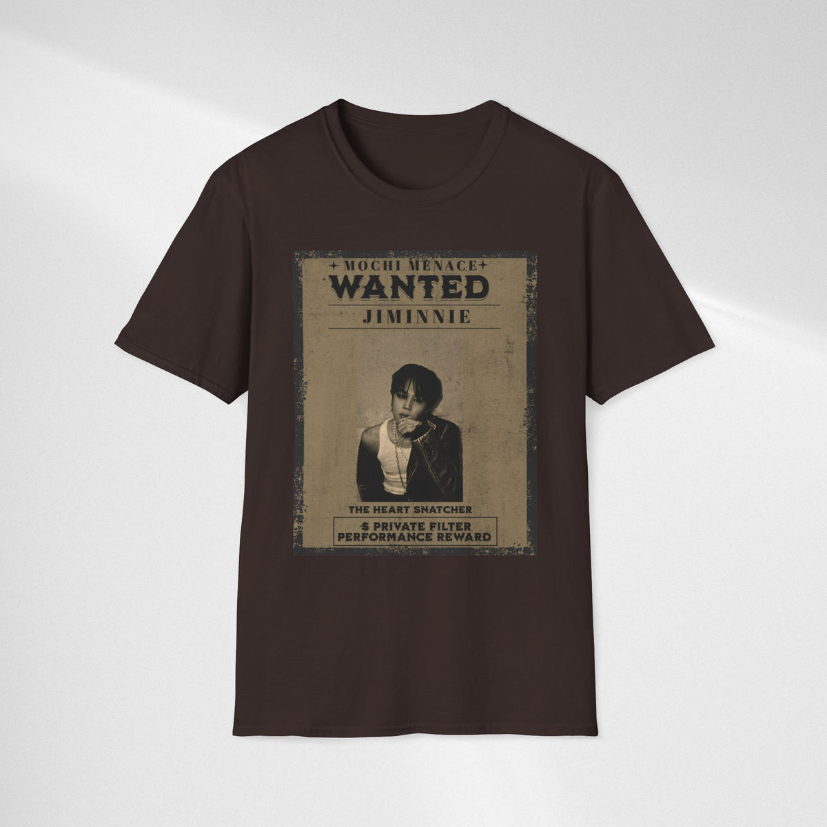 Wanted 'Jimmie' Graphic T‑Shirt — Mochi Menace Vintage Poster Tee