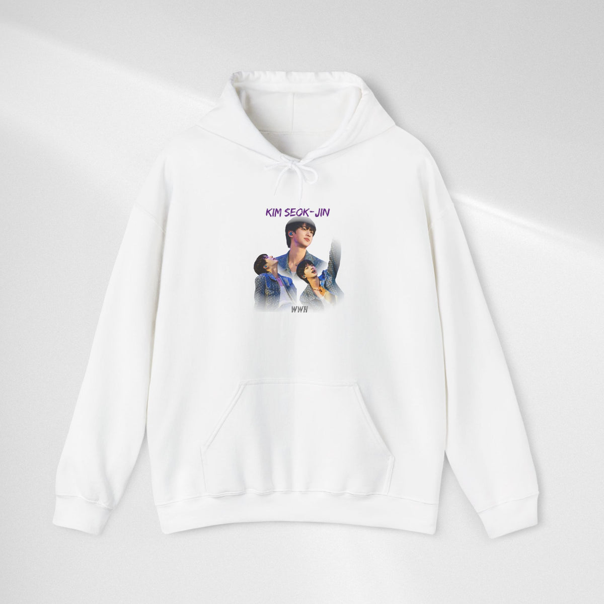 Kim Seok-jin (Jin) Photo Collage Hoodie — K-Pop Idol Fan Sweatshirt