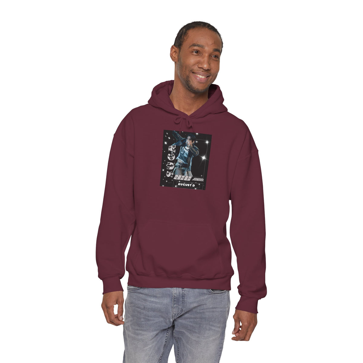 Suga 93 K-Pop Graphic Hoodie — BTS-Inspired Fan Sweatshirt