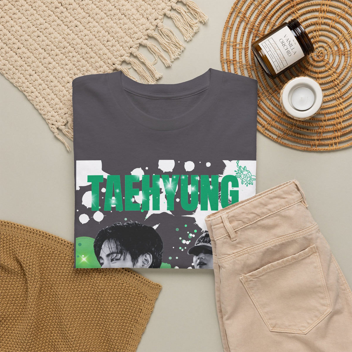 Taehyung 95 Graphic Tee — K‑Pop Vibe Fan Shirt