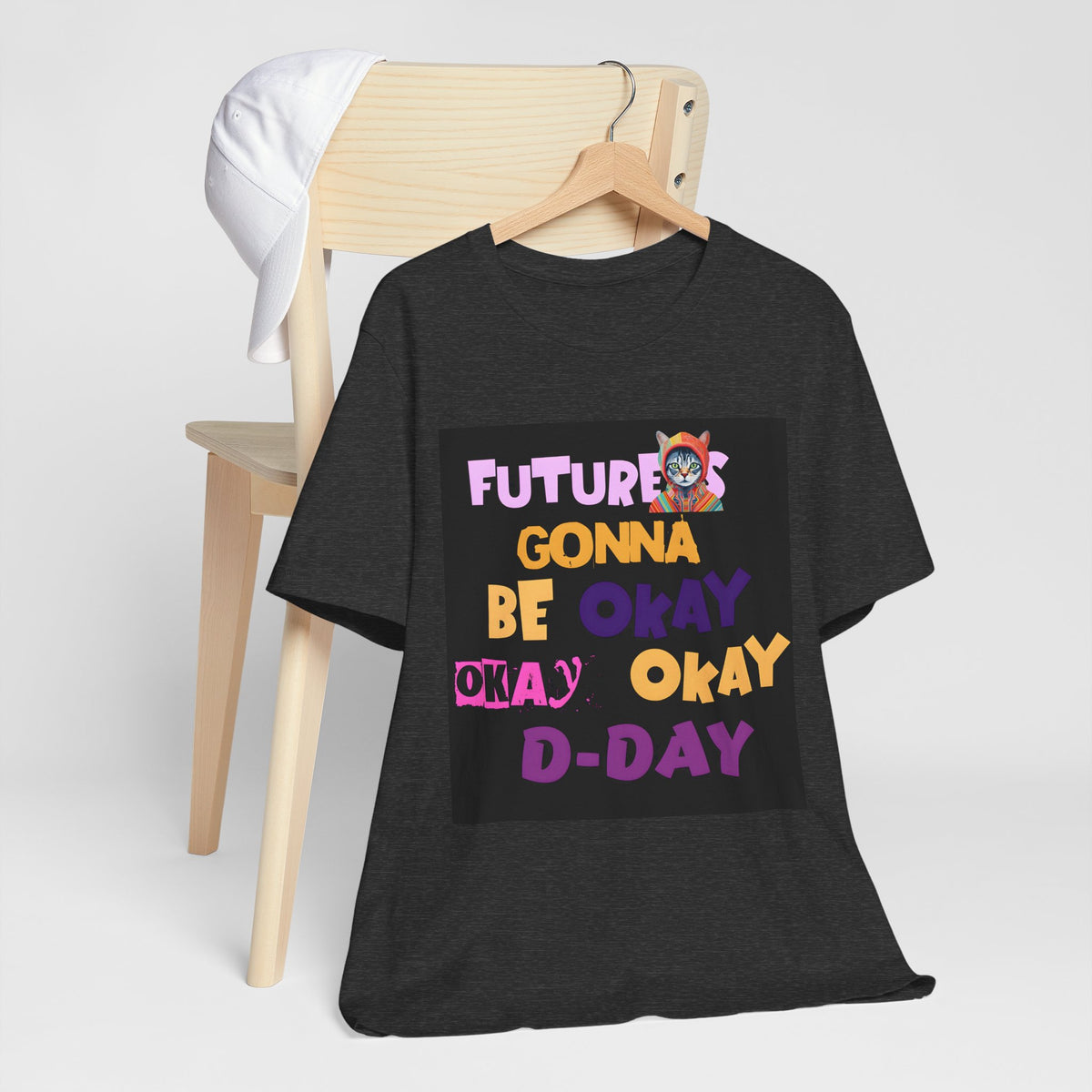 T-Shirt — "Future's Gonna Be Okay" Inspirational Graphic Tee
