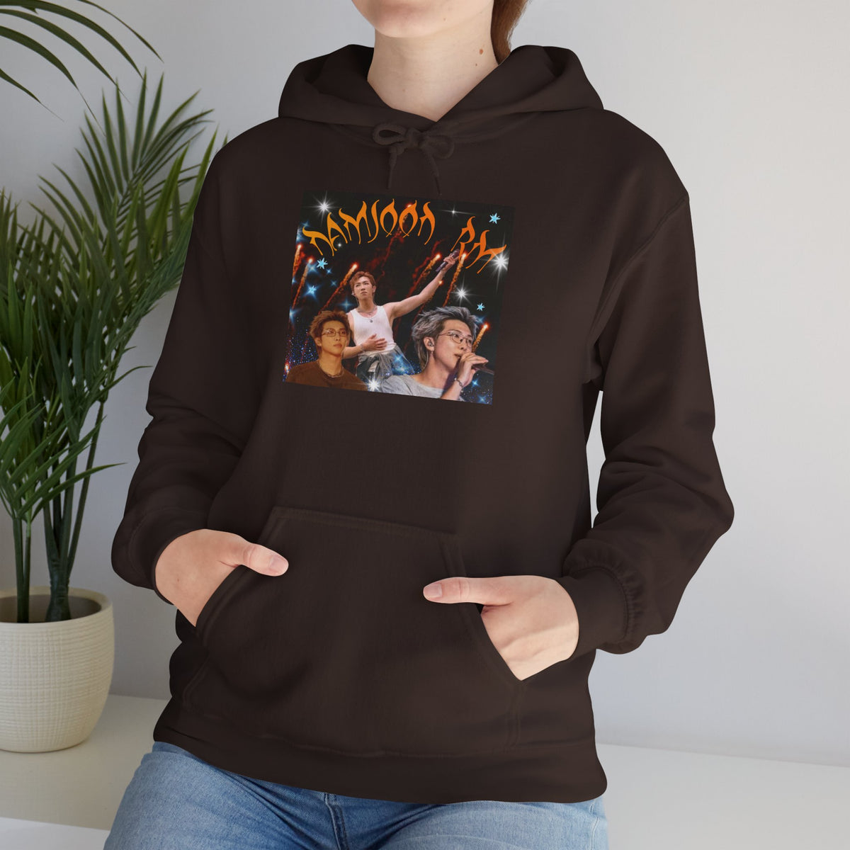 RM Photo Hoodie — Custom Back Number "94" Music Fan Pullover