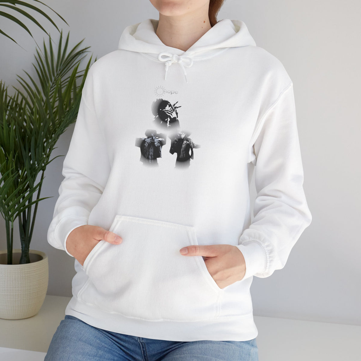 JHOPE Hoodie - Vintage Film Noir Photographer Graphic Hoodie
