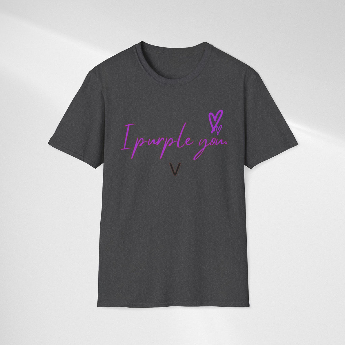 I Purple You T-Shirt — K-Pop Inspired Heart Graphic Tee