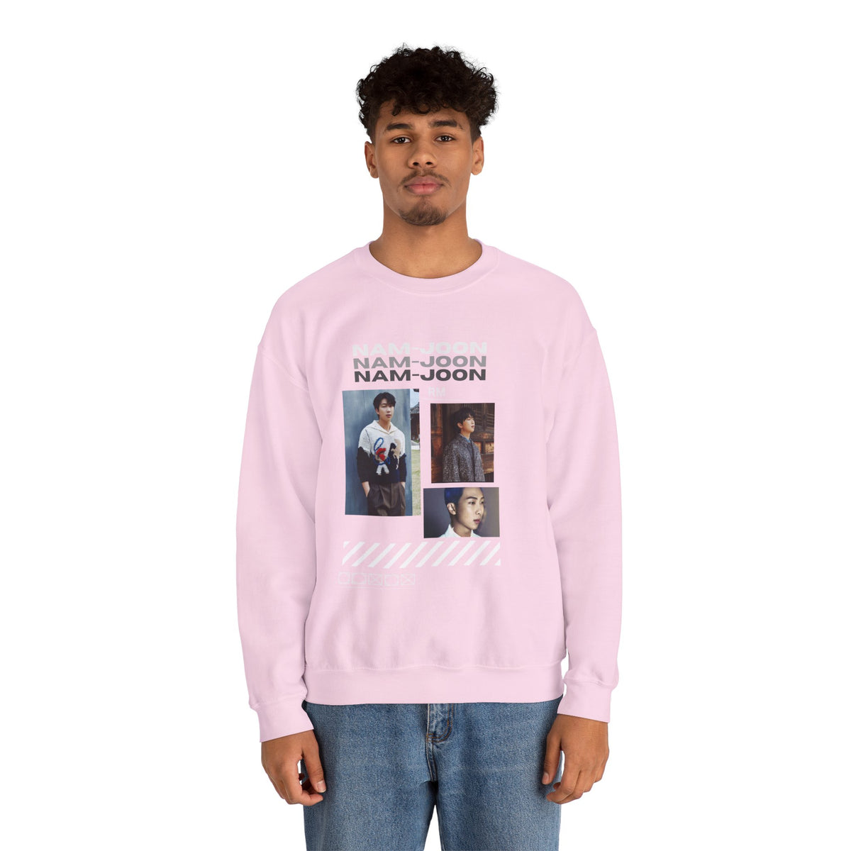 RM (Nam-joon) Photo Collage Crewneck Sweatshirt