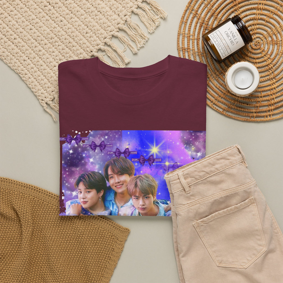 BTS Galaxy Photo Tee