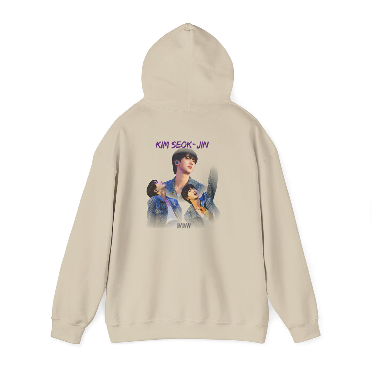Kim Seok-jin (Jin) Photo Collage Hoodie — K-Pop Idol Fan Sweatshirt