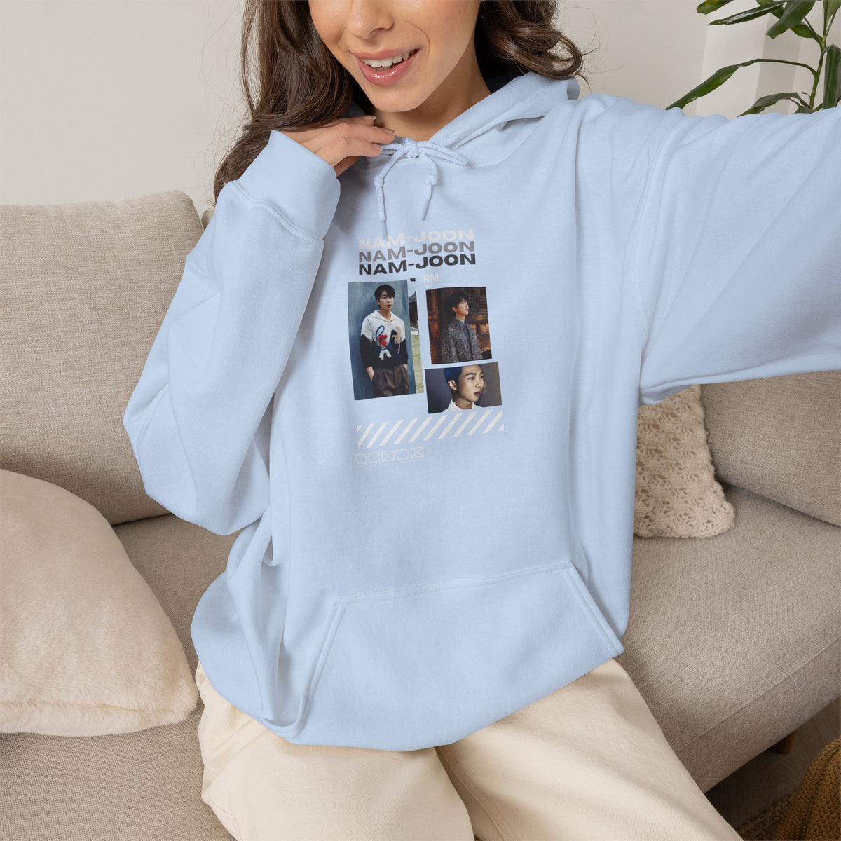 Namjoon Photo Collage Hoodie — RM Aesthetic BTS Hoodie