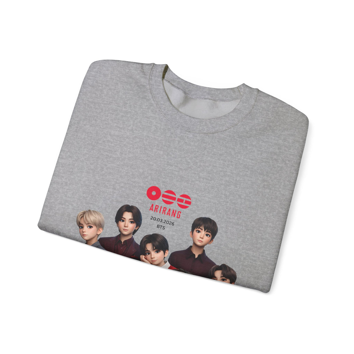 BTS GROUP Photo Crewneck Sweatshirt