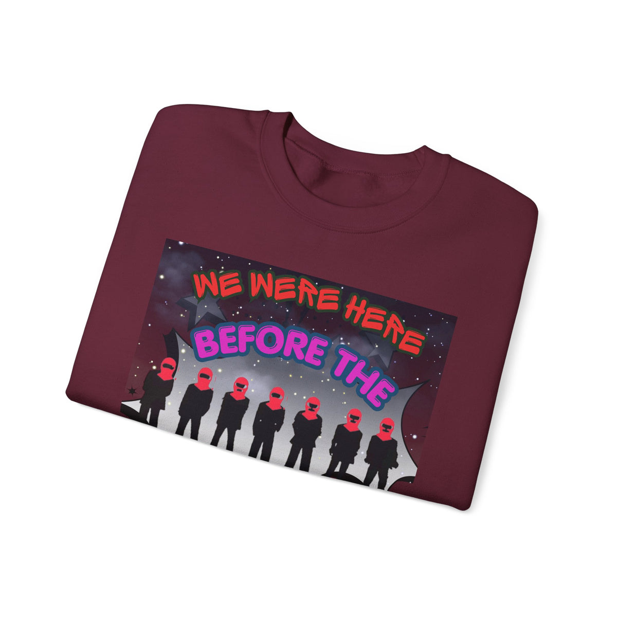 Crewneck Sweatshirt — BTS  the Comeback” Retro Pop Graphic