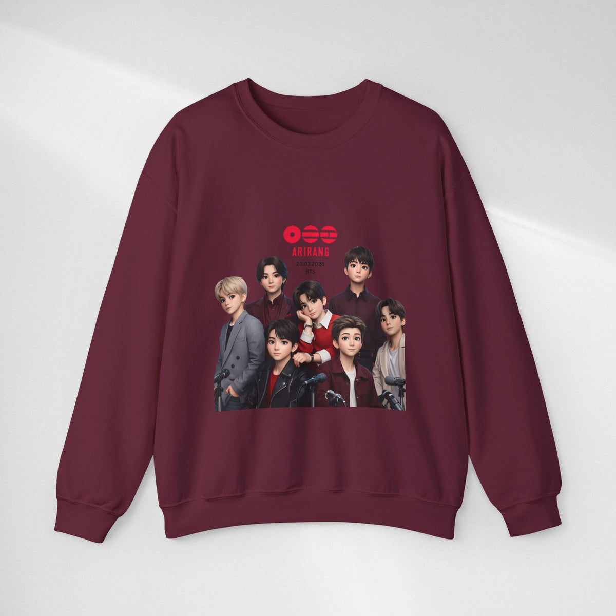 BTS GROUP Photo Crewneck Sweatshirt