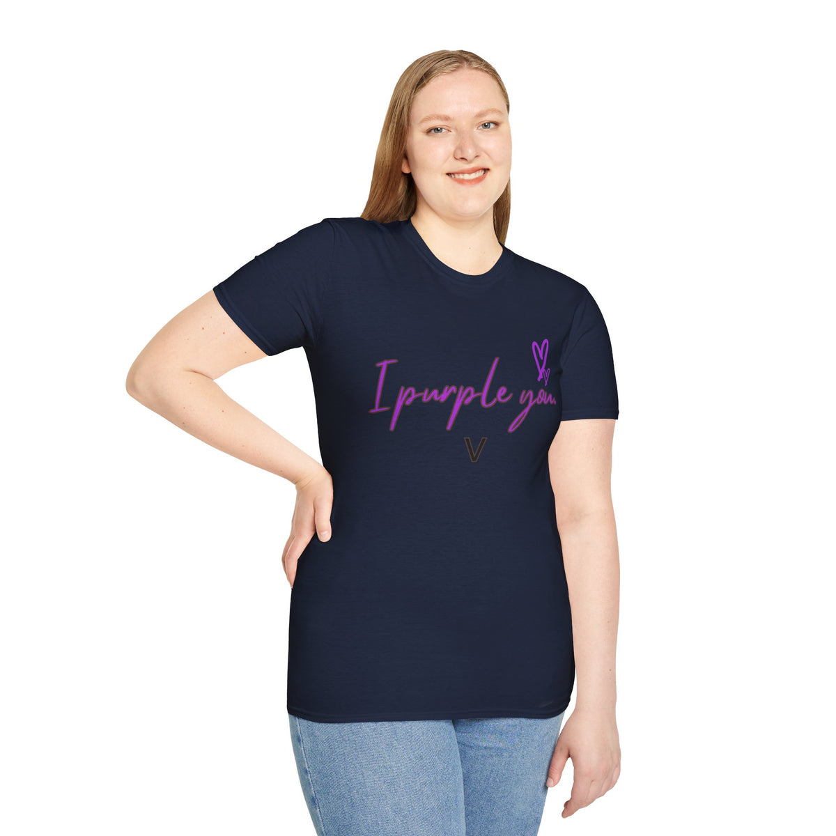 I Purple You T-Shirt — K-Pop Inspired Heart Graphic Tee
