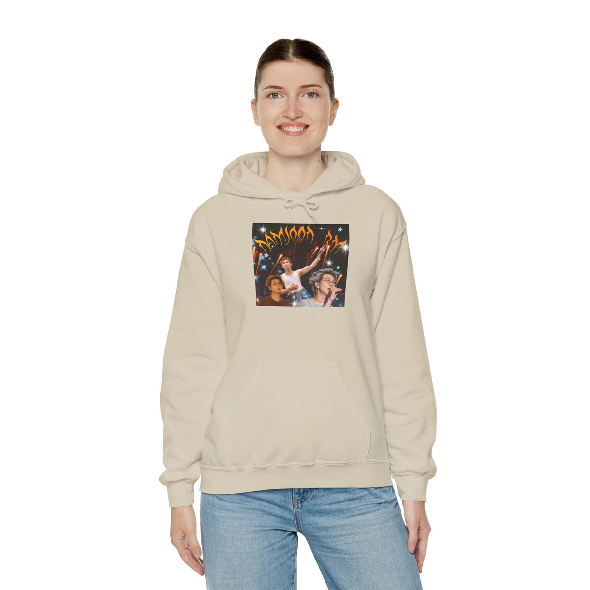 RM Photo Hoodie — Custom Back Number "94" Music Fan Pullover