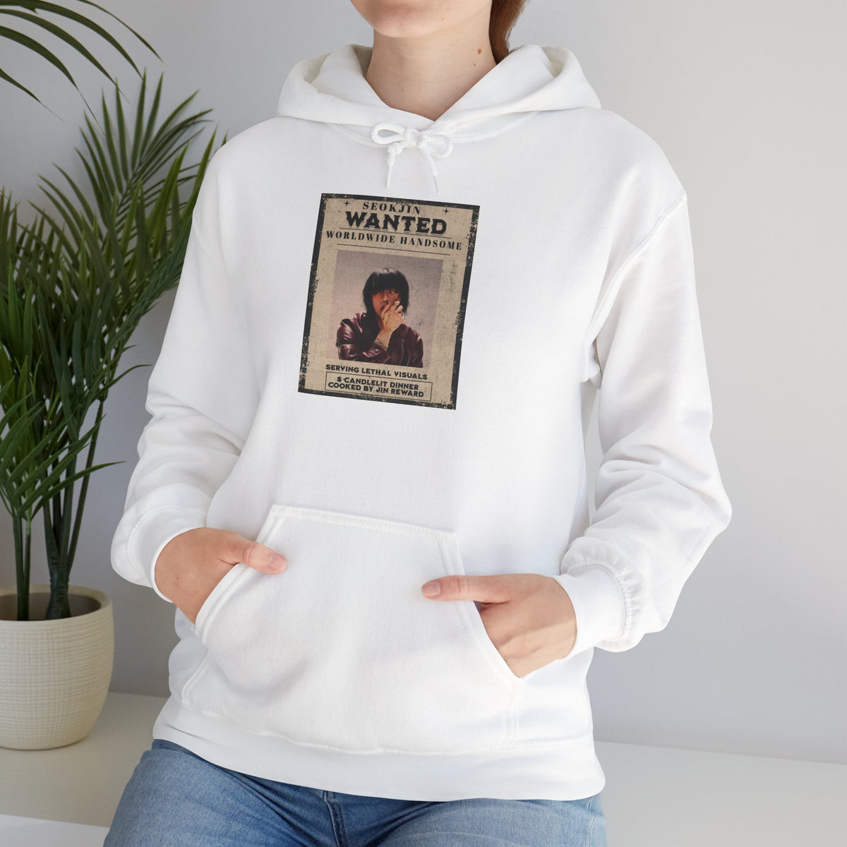 Wanted Poster Hoodie — Vintage 'Missing You' Retro Photo Pullover