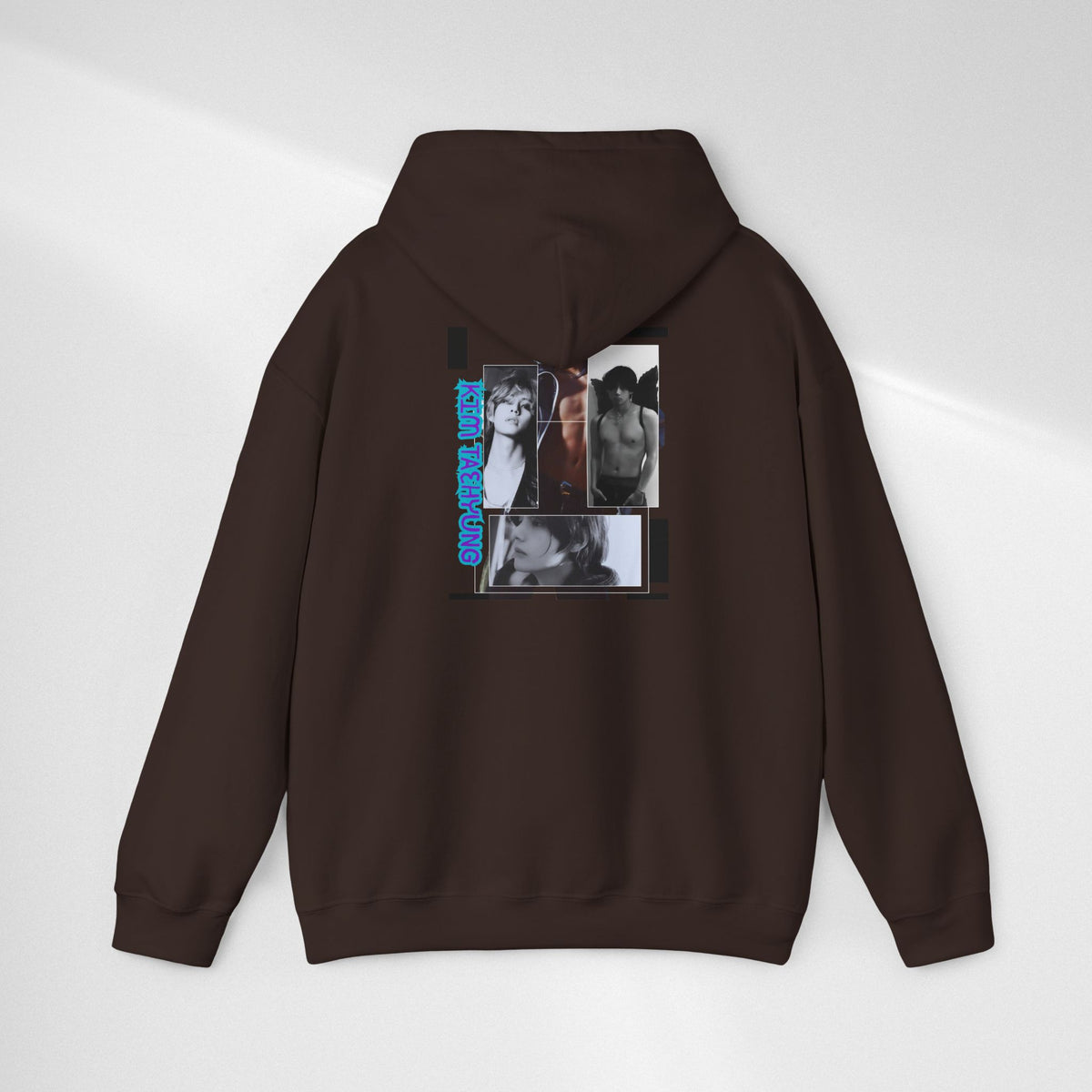 Graphic Hoodie — Photo Collage Streetwear "KIM TAEHYUNG"
