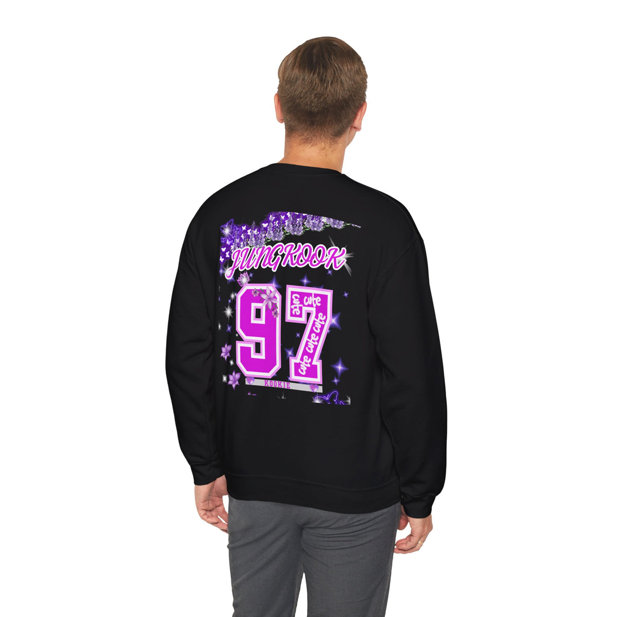 Jungkook 97 Crewneck Sweatshirt — K-Pop Fan Sweatshirt