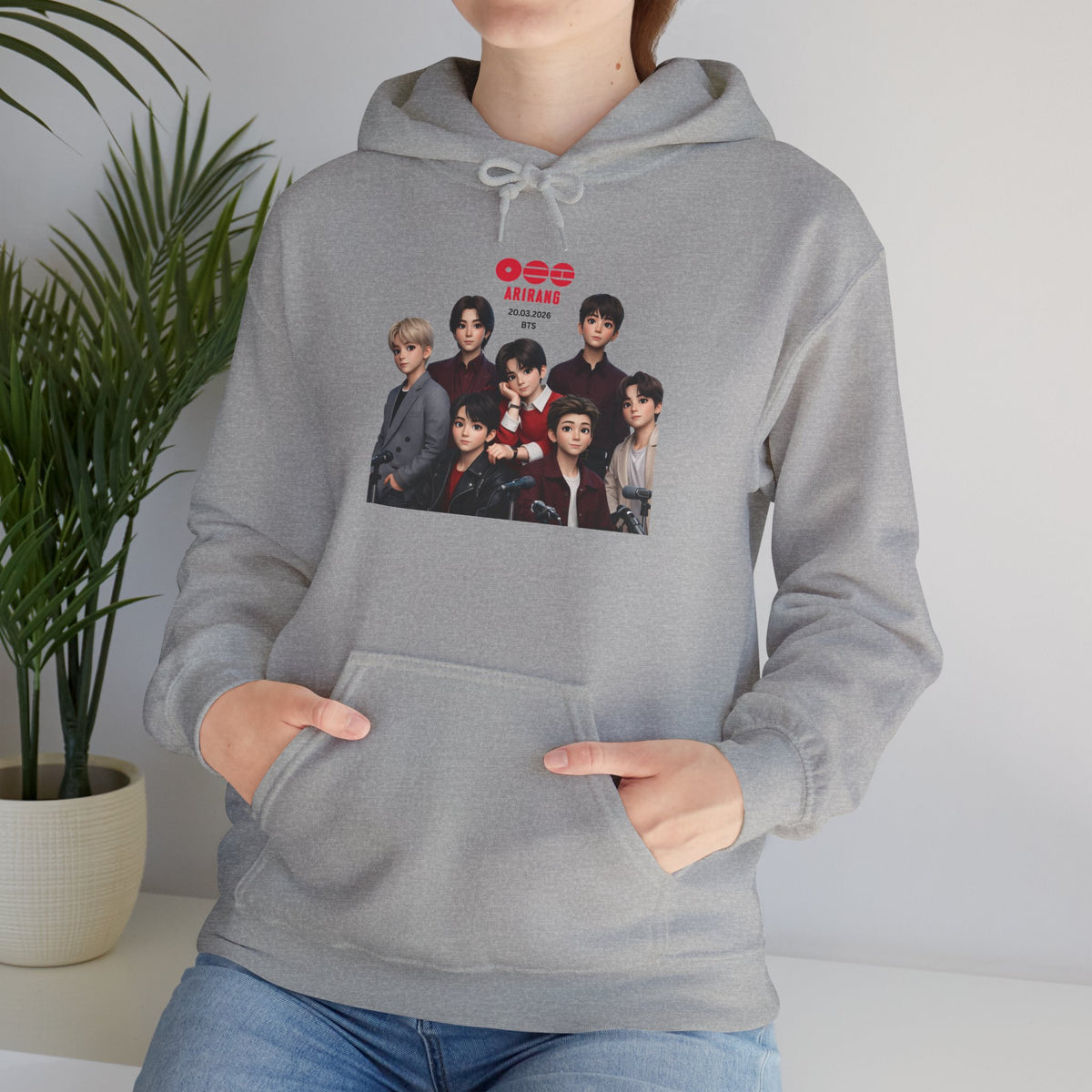 BTS K-Pop Group Photo Hoodie —  Tour Hoodie