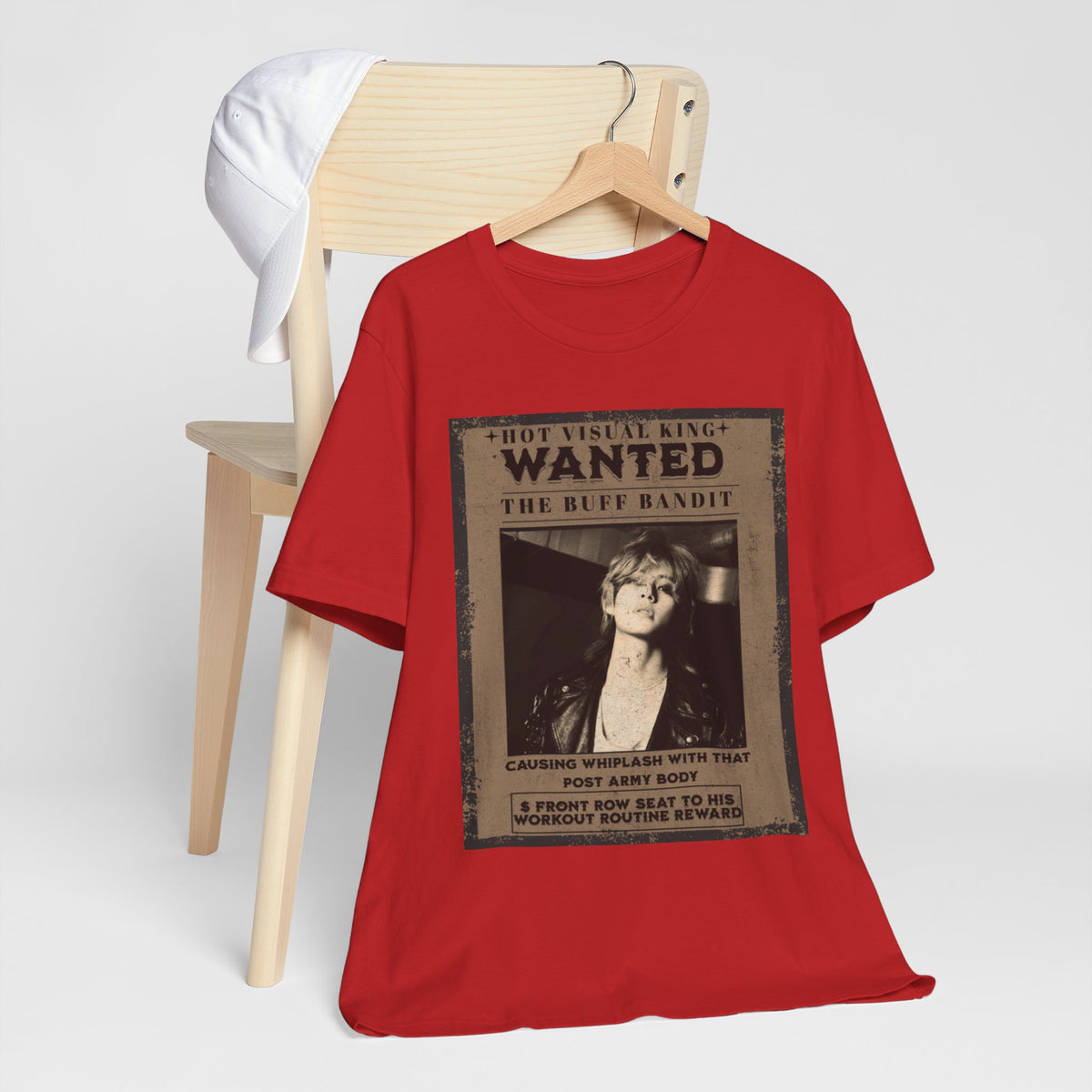 T-Shirt - 'WANTED: The Buff Bandit' Vintage Poster Tee