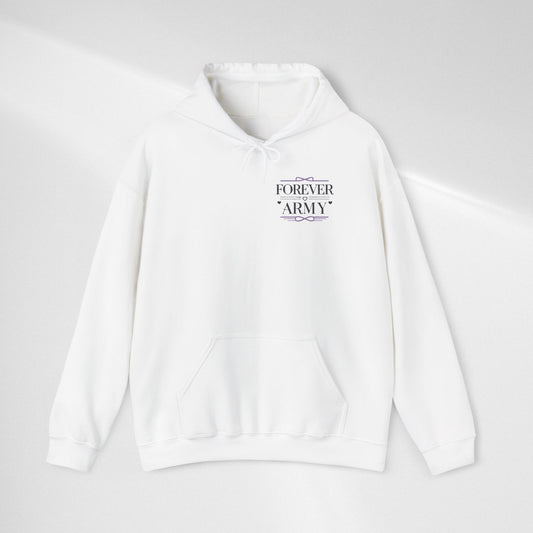 Forever Army Hoodie — "Forever Army" Bangtan Family Pullover