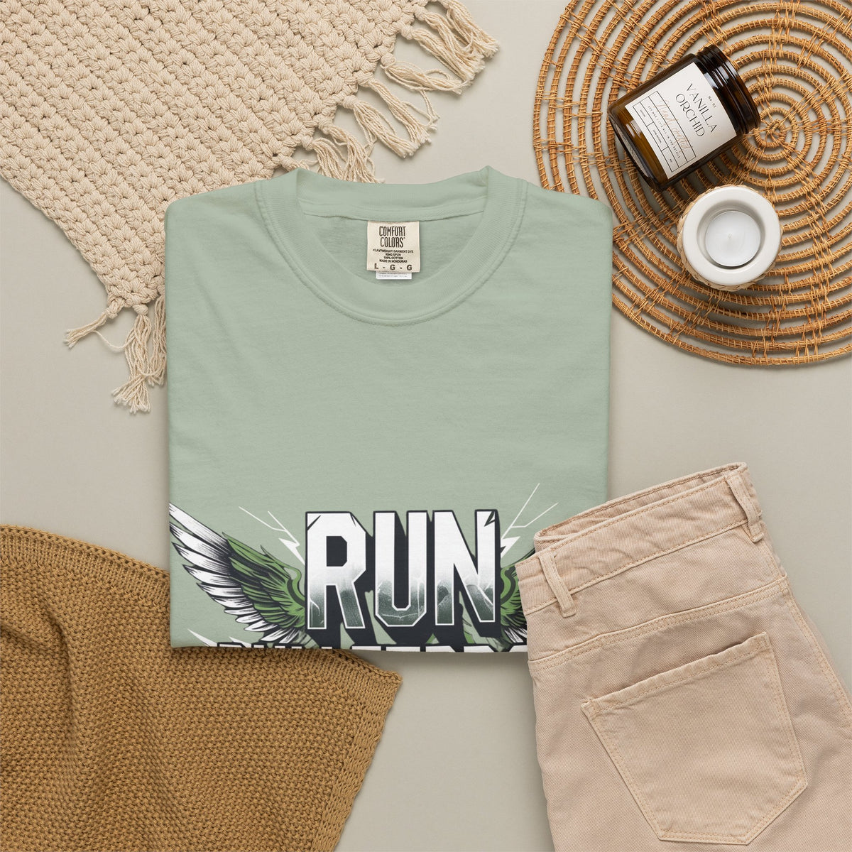 Run Bulletproof T-Shirt — BTS Graphic Fitness Tee