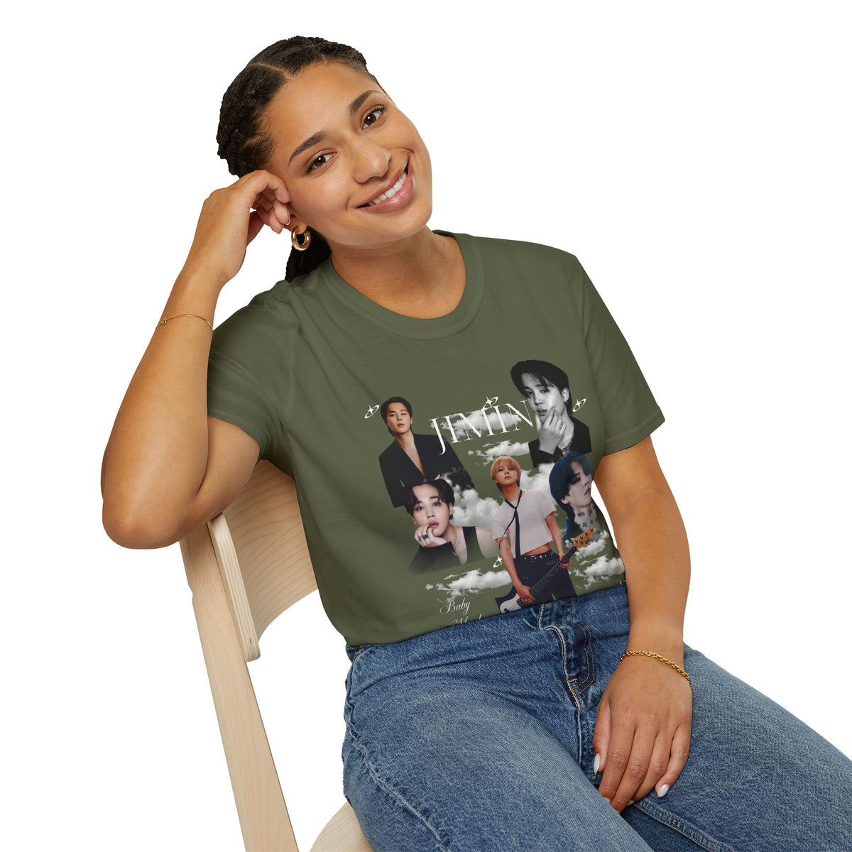 Jimin Portrait Collage T-Shirt