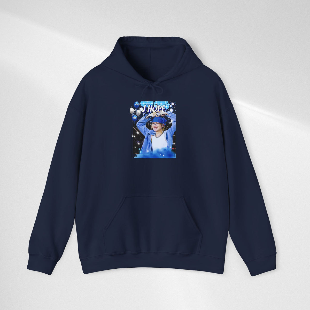 J-Hope 94 Blue Graphic Hoodie