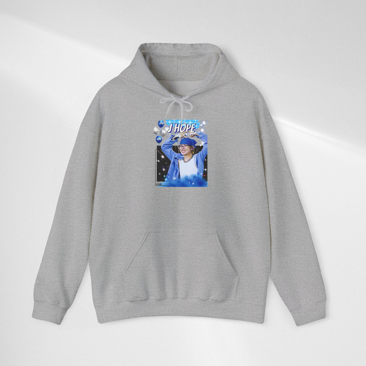J-Hope 94 Blue Graphic Hoodie