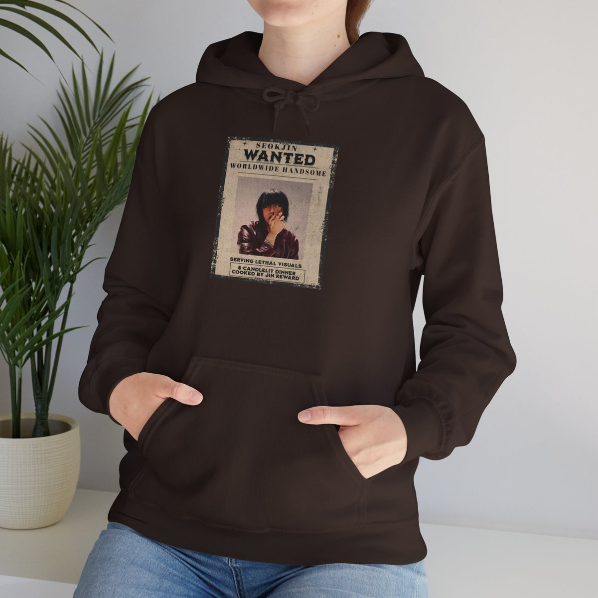 Wanted Poster Hoodie — Vintage 'Missing You' Retro Photo Pullover