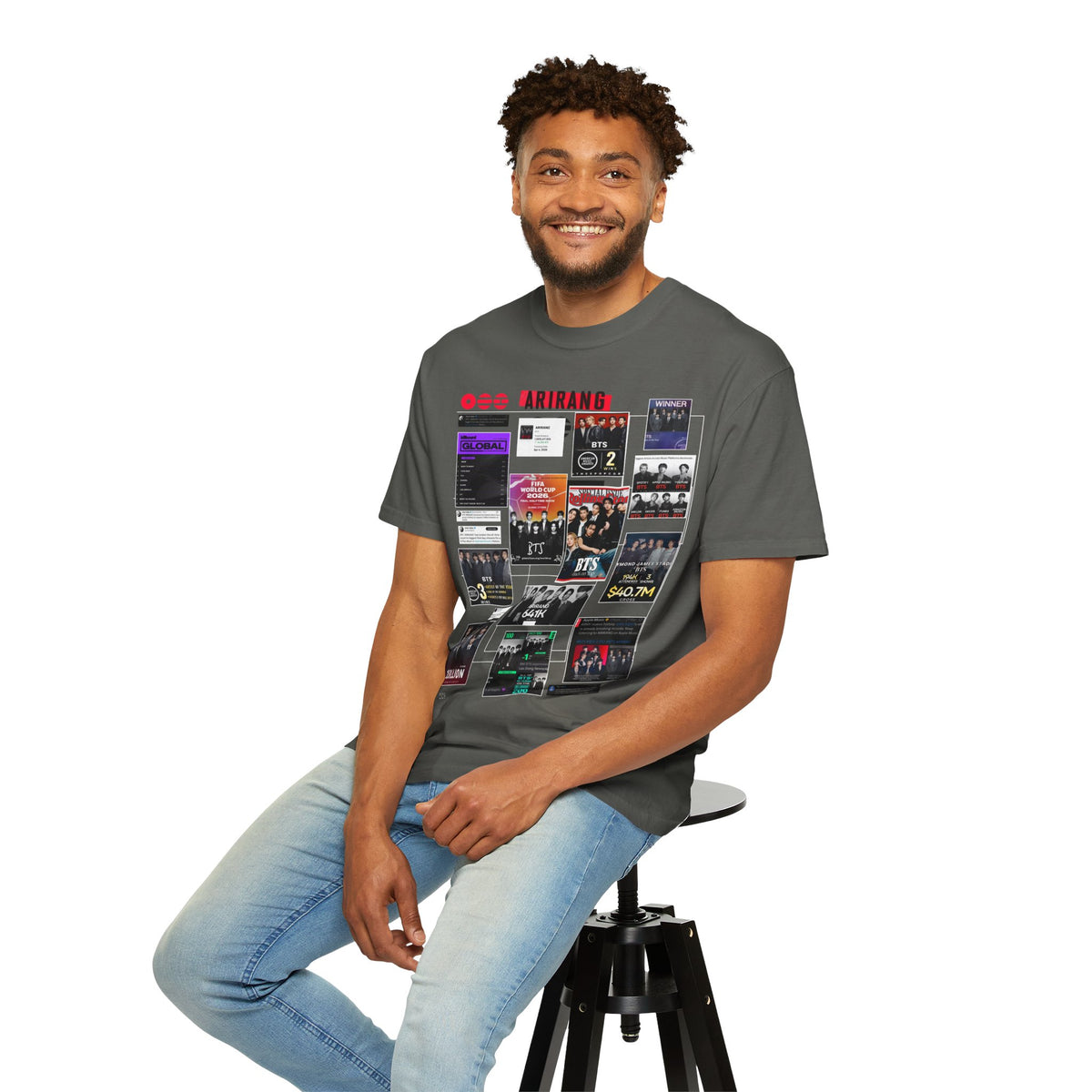 BTS Wins Collage T-Shirt — BTS Moments Graphic Tee