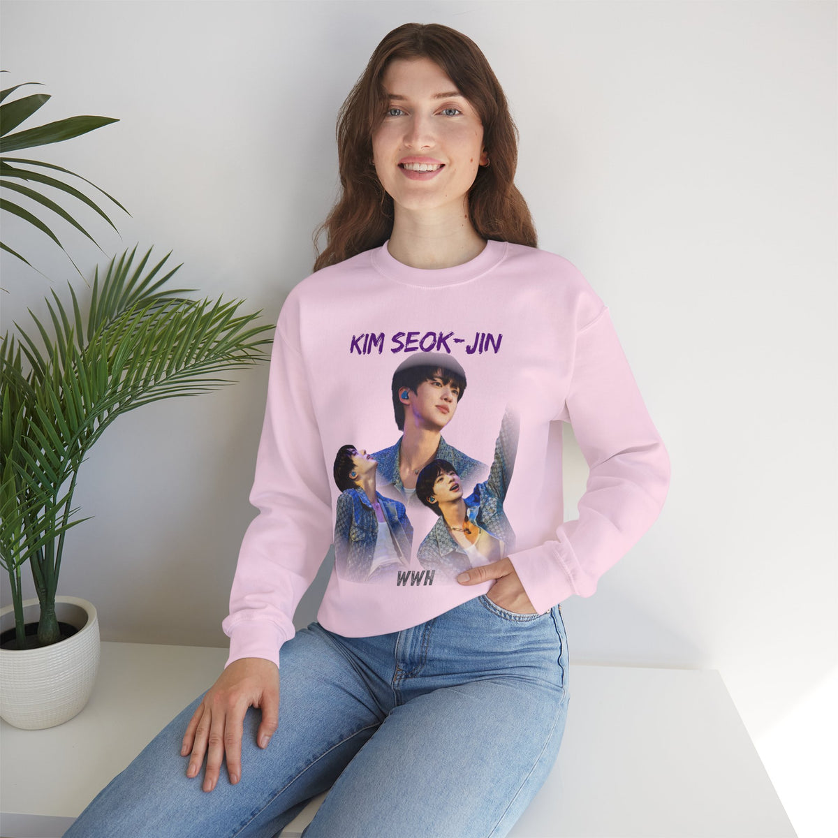 Jin Portrait Crewneck Sweatshirt