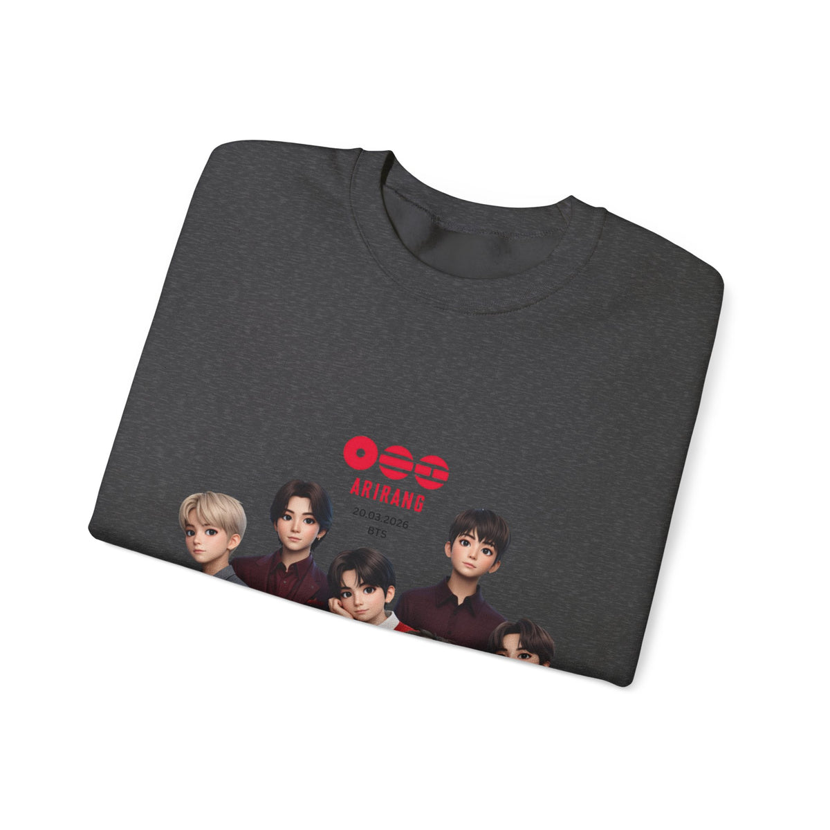 BTS GROUP Photo Crewneck Sweatshirt