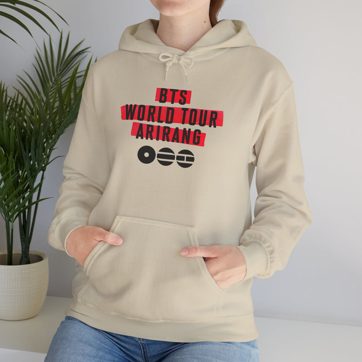 BTS Tour Hoodie — "World Tour ARIRANG" Fan Pullover