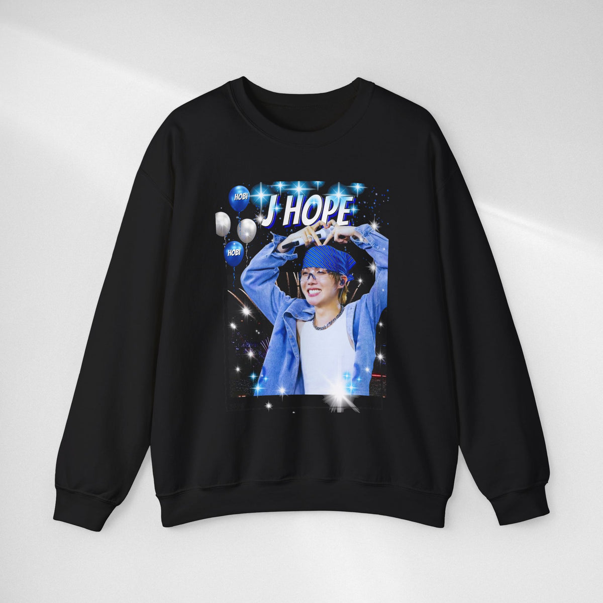 J-Hope 94 Photo Crewneck Sweatshirt — K-Pop BTS Fan Pullover