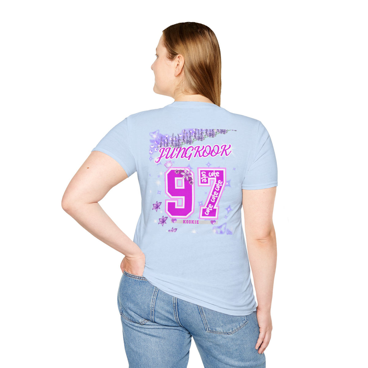 Jungkook 97 Fan Tee — Purple K-Pop BTS T-Shirt
