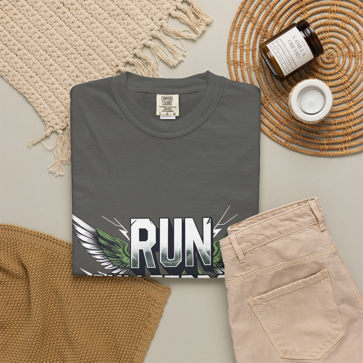 Run Bulletproof T-Shirt — BTS Graphic Fitness Tee