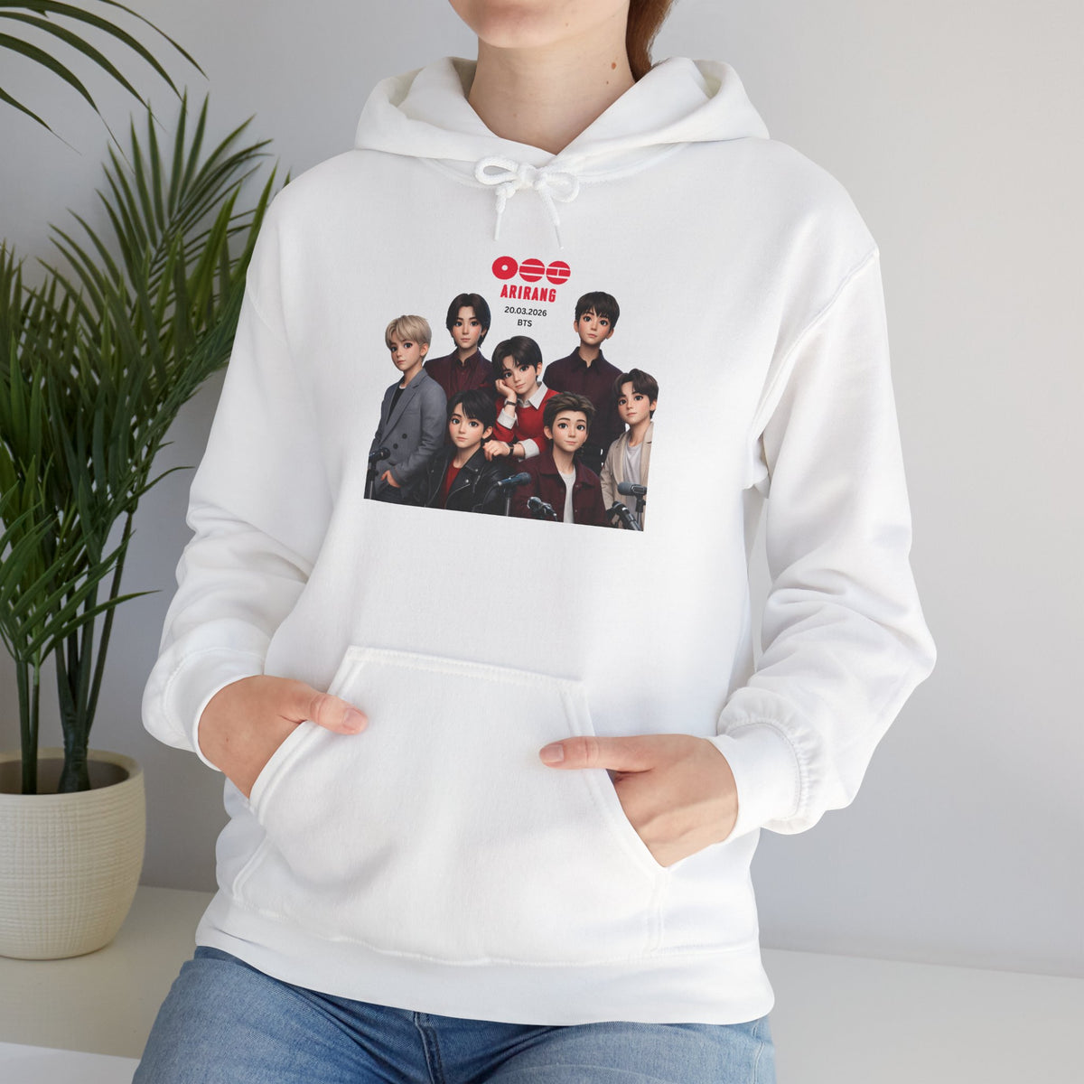 BTS K-Pop Group Photo Hoodie —  Tour Hoodie