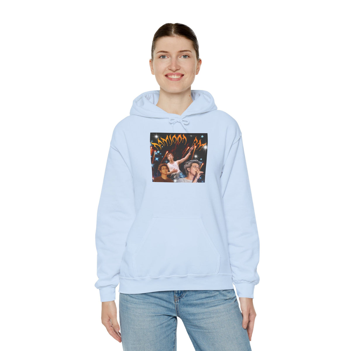 RM Photo Hoodie — Custom Back Number "94" Music Fan Pullover