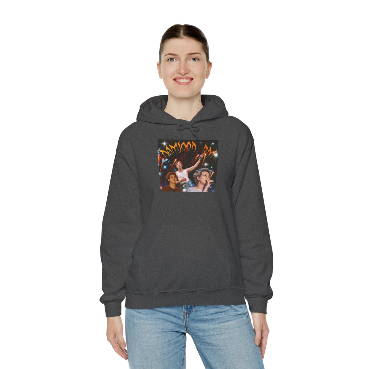 RM Photo Hoodie — Custom Back Number "94" Music Fan Pullover
